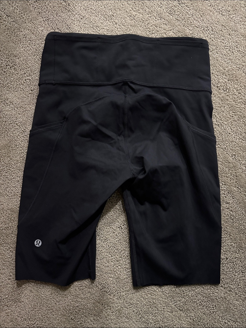 Lululemon Black High-Waist Athletic bike Shorts size 6